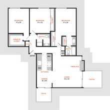 Plan 3A 1701 floor plan